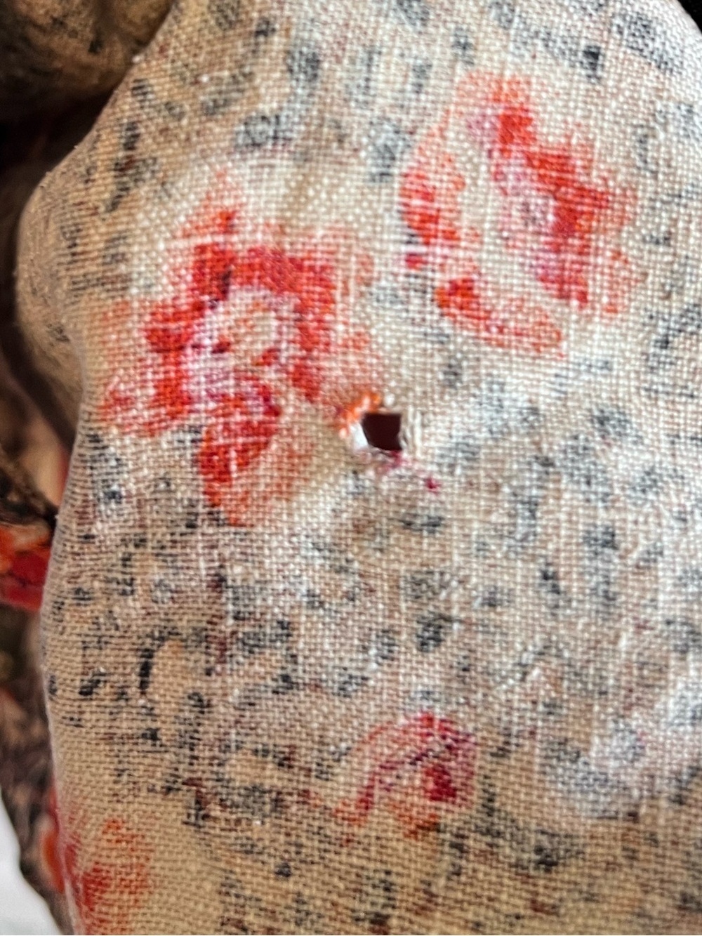 Vintage 100% Silk Leopard Print Sleeveless Button-down Blouse • Some Flaws - Picture 7 of 11